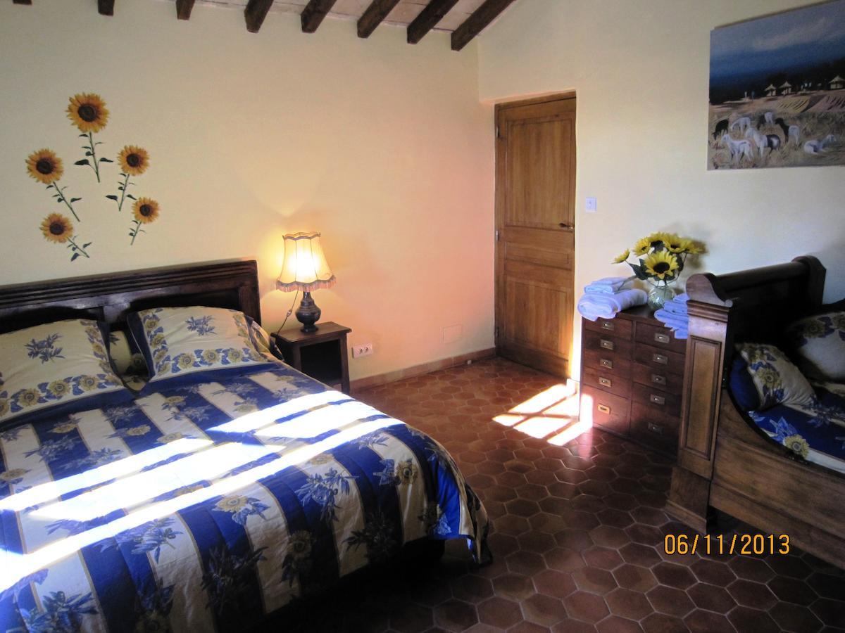 Bed and Breakfast La Frandomiere Saint-Martin-de-Londres Habitación foto